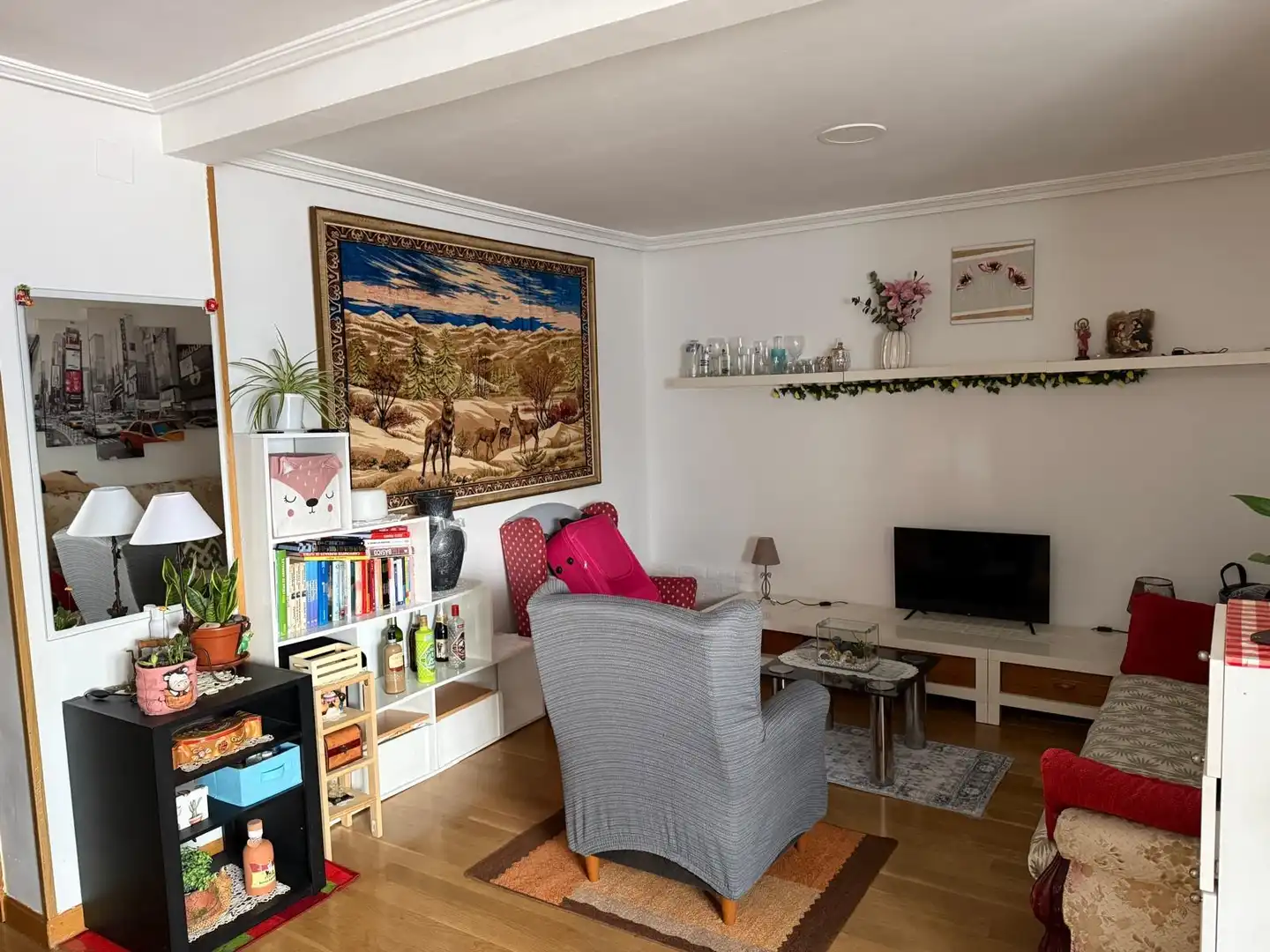Sala d'estar de Apartament en venda en Centro