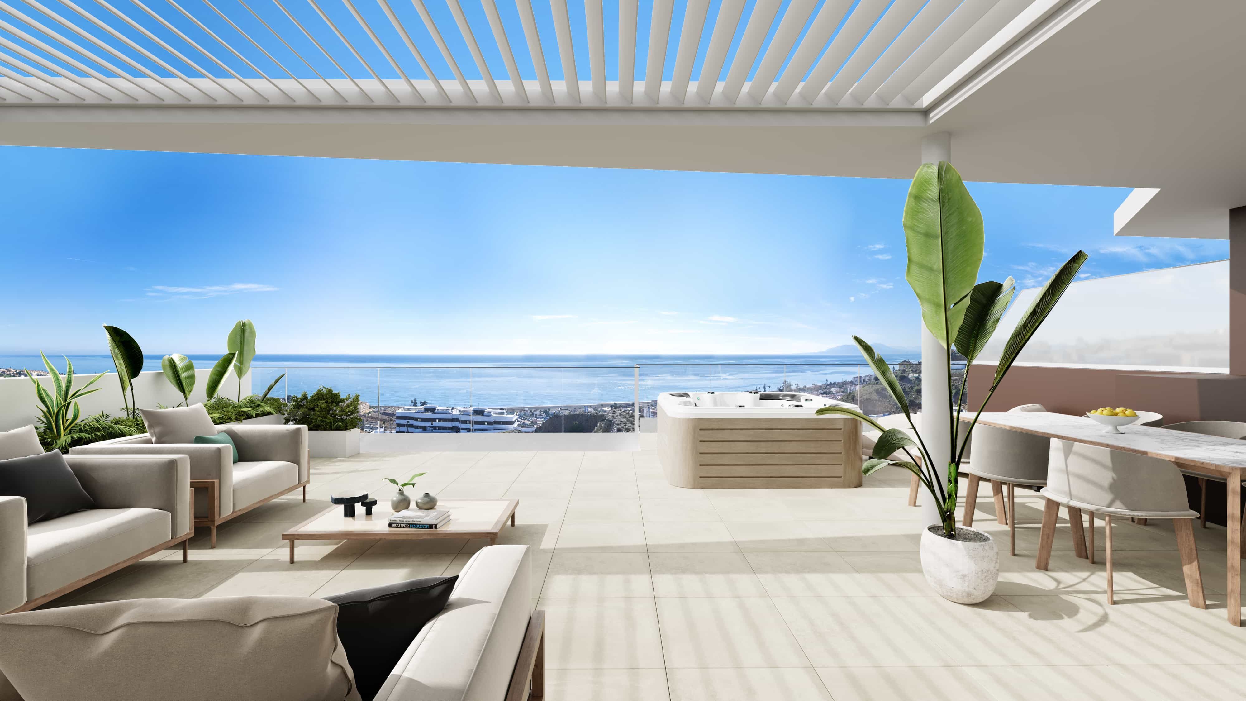 Terrace of Apartment for sale in Rincón de la Victoria  with Air Conditioner, Heating and Terrace