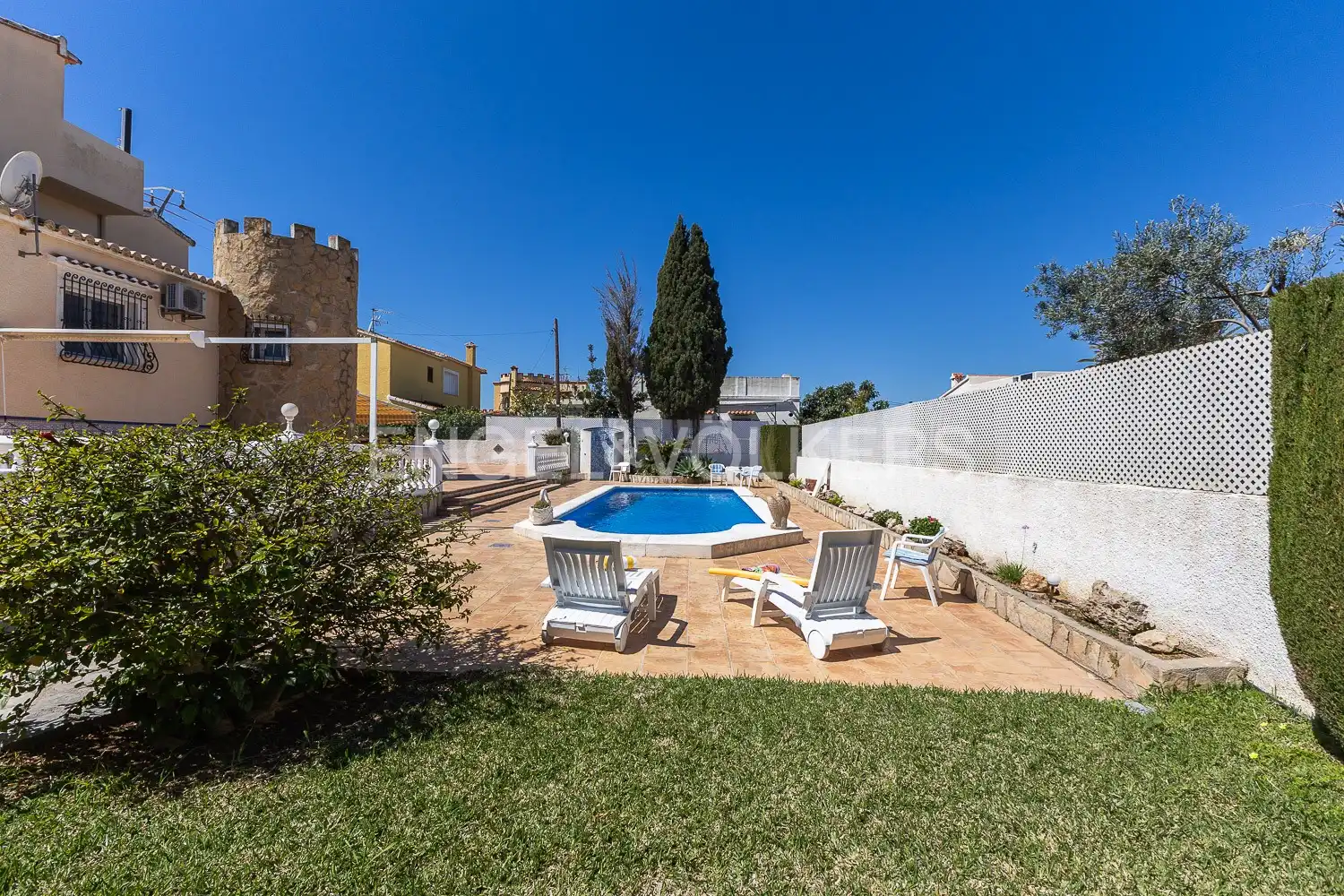 Vista exterior de Finca rústica en venta en Els Poblets con Aire acondicionado, Calefacción y Jardín privado