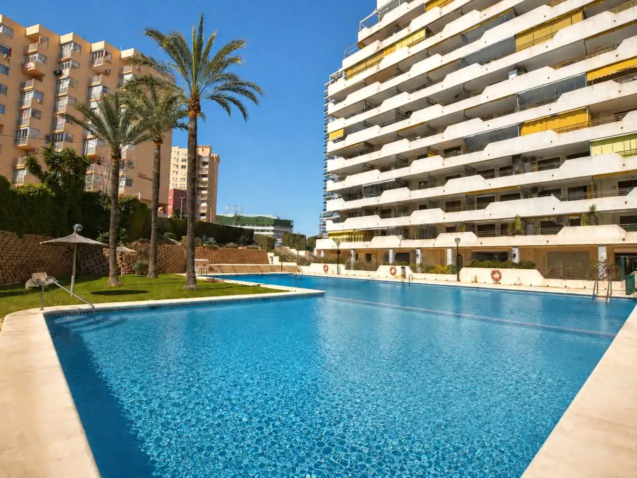 Piscina de Pis en venda en Calpe / Calp amb Aire condicionat i Terrassa
