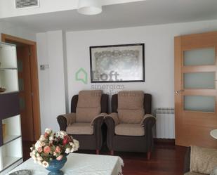 Sala d'estar de Apartament de lloguer en Badajoz Capital amb Aire condicionat