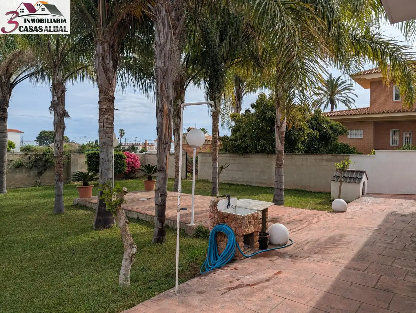 Terraza de Casa o chalet de alquiler en Picassent con Jardín privado y Piscina comunitaria