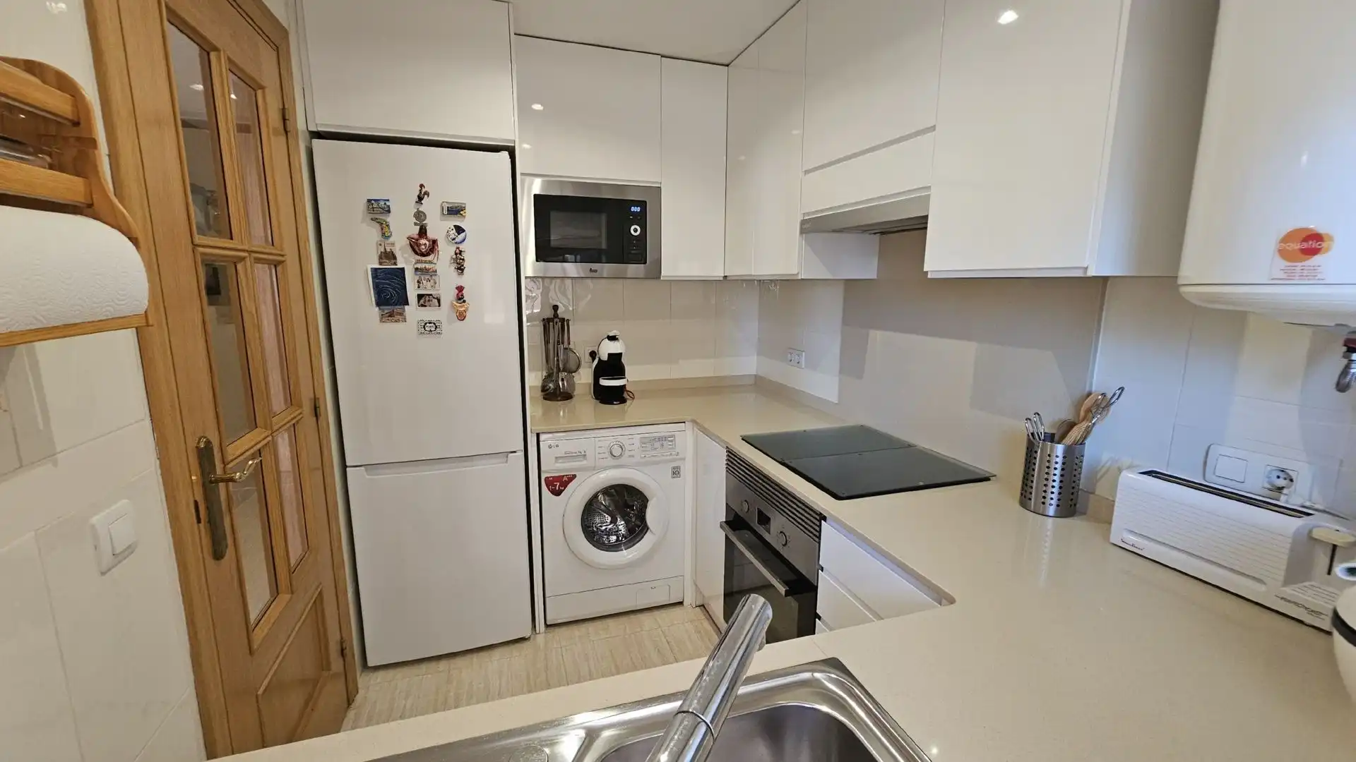 Cocina de Apartamento en venta en Oropesa del Mar / Orpesa con Aire acondicionado, Calefacción y Terraza