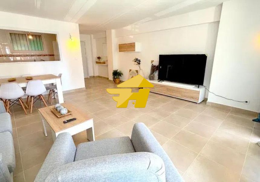 Living room of Flat to rent in Fuengirola  with Private garden, Swimming Pool and Furnished