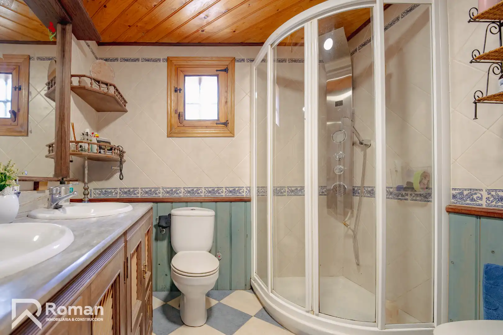 Bathroom of Houses for sale in Ezcabarte  with Furnished and Balcony