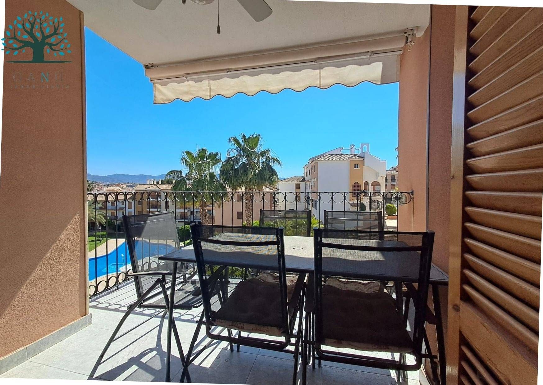Terrace of Apartment for sale in Mazarrón  with Air Conditioner, Terrace and Community pool
