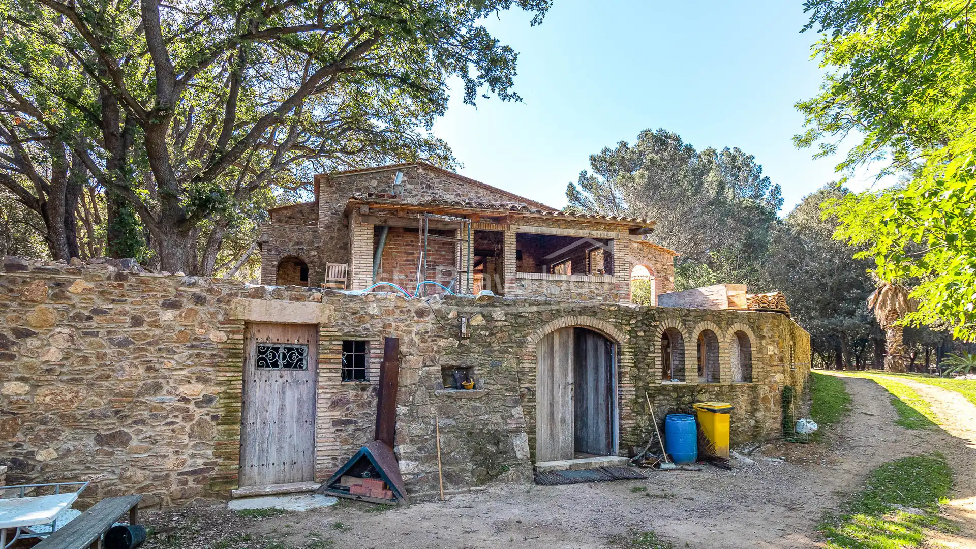 Vista exterior de Finca rústica en venta en Begur con Calefacción, Jardín privado y Terraza