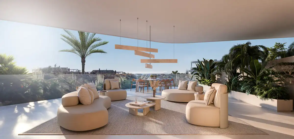 Terraza de Planta baja en venta en Estepona con Jardín privado, Terraza y Trastero
