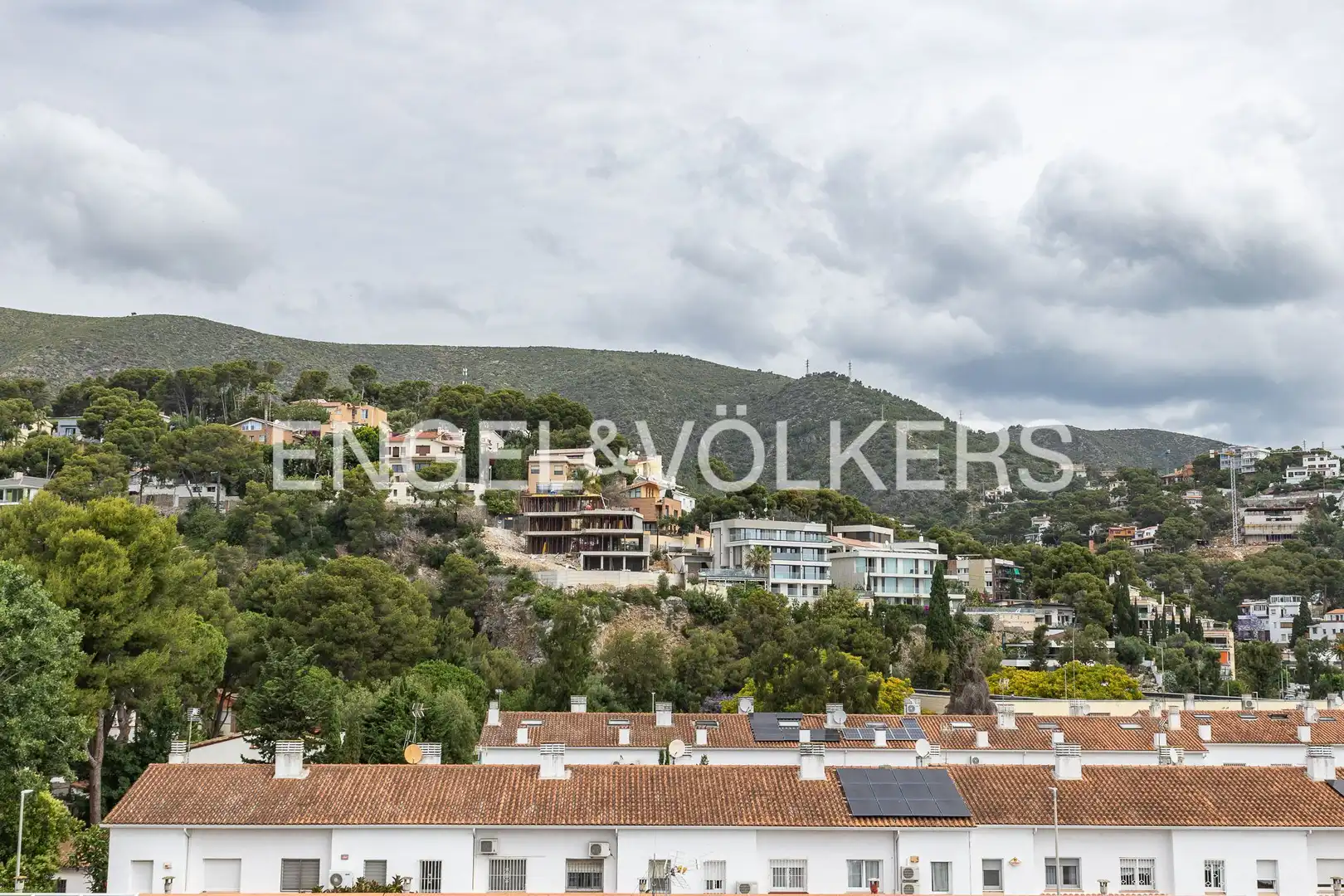 Exterior view of Attic for sale in Castelldefels  with Air Conditioner, Heating and Parquet flooring
