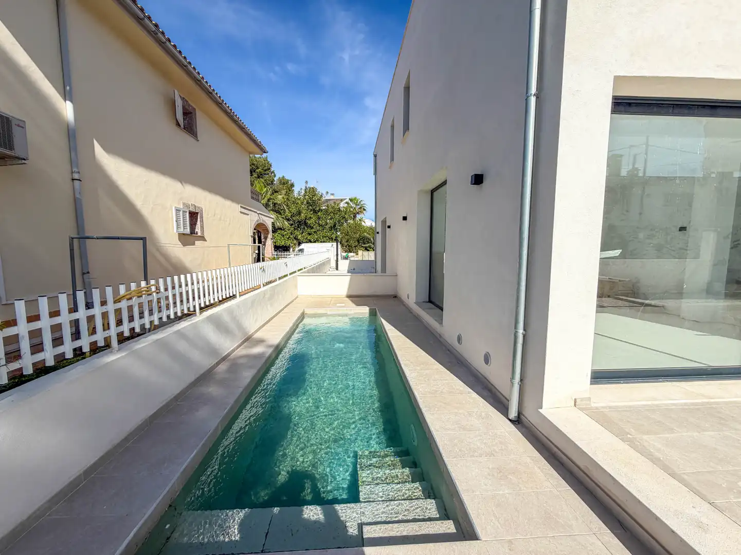 Piscina de Casa adosada en venda en Santa Margalida amb Aire condicionat, Calefacció i Terrassa