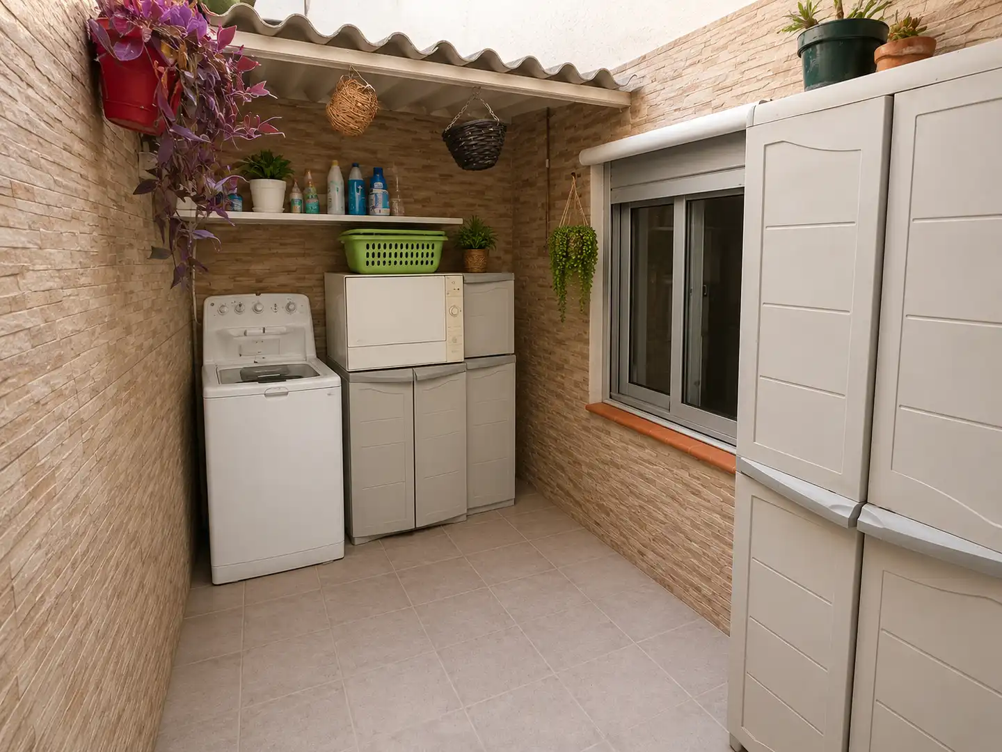 Terraza de Planta baja en venta en Alicante / Alacant con Aire acondicionado, Amueblado y Horno