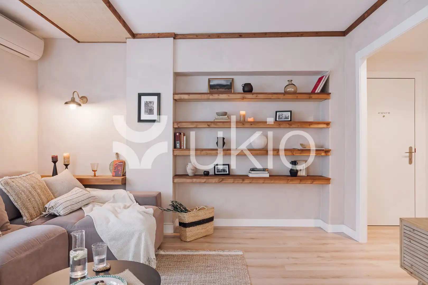 Wohnzimmer von Wohnungen zur Miete in Barcelona mit Klimaanlage, Heizung und Möbliert