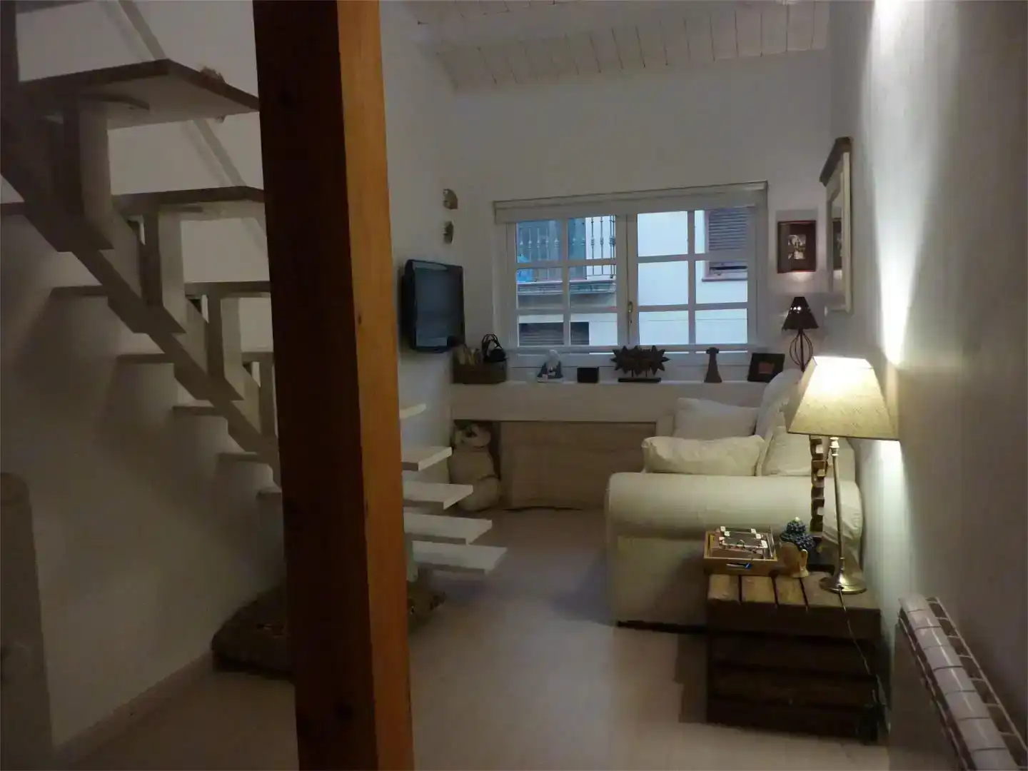 Sala d'estar de Pis en venda en Graus amb Aire condicionat, Parquet i Moblat