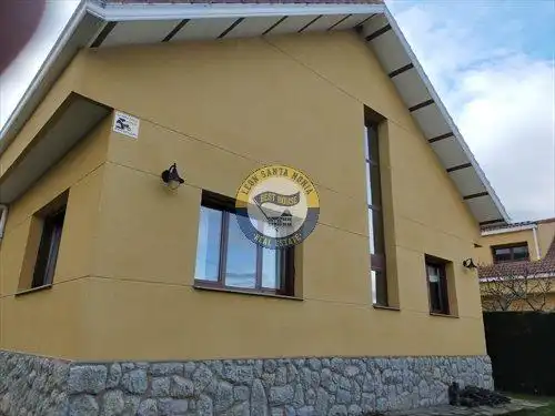 Exterior view of Houses for sale in Santovenia de la Valdoncina  with Heating, Terrace and Furnished