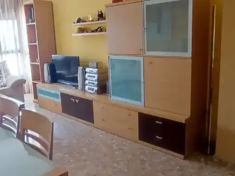 Wohnzimmer von Wohnung zur Miete in  Valencia Capital mit Klimaanlage