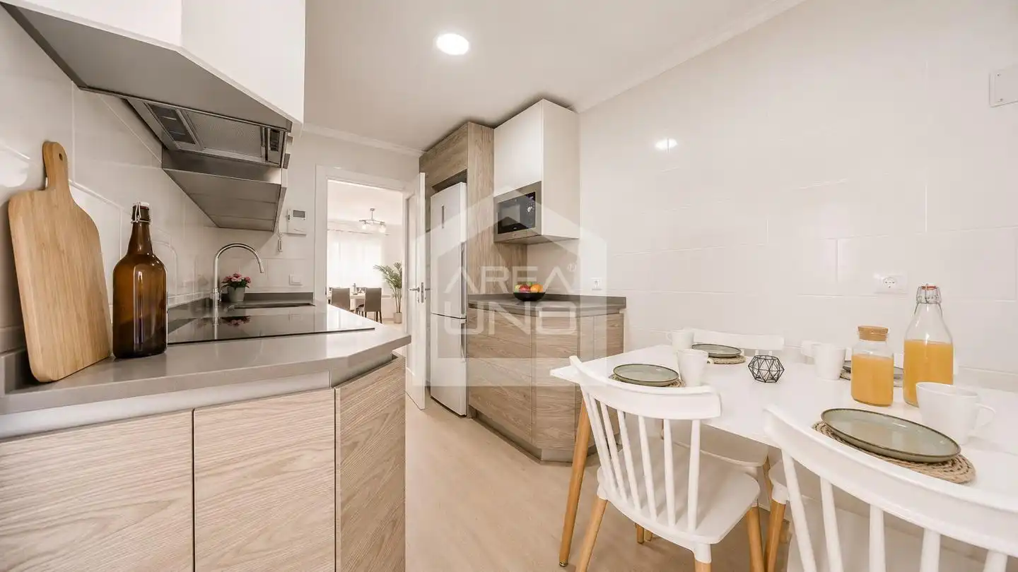 Küche von Wohnung zum Verkauf in Alcorcón mit Klimaanlage, Heizung und Terrasse