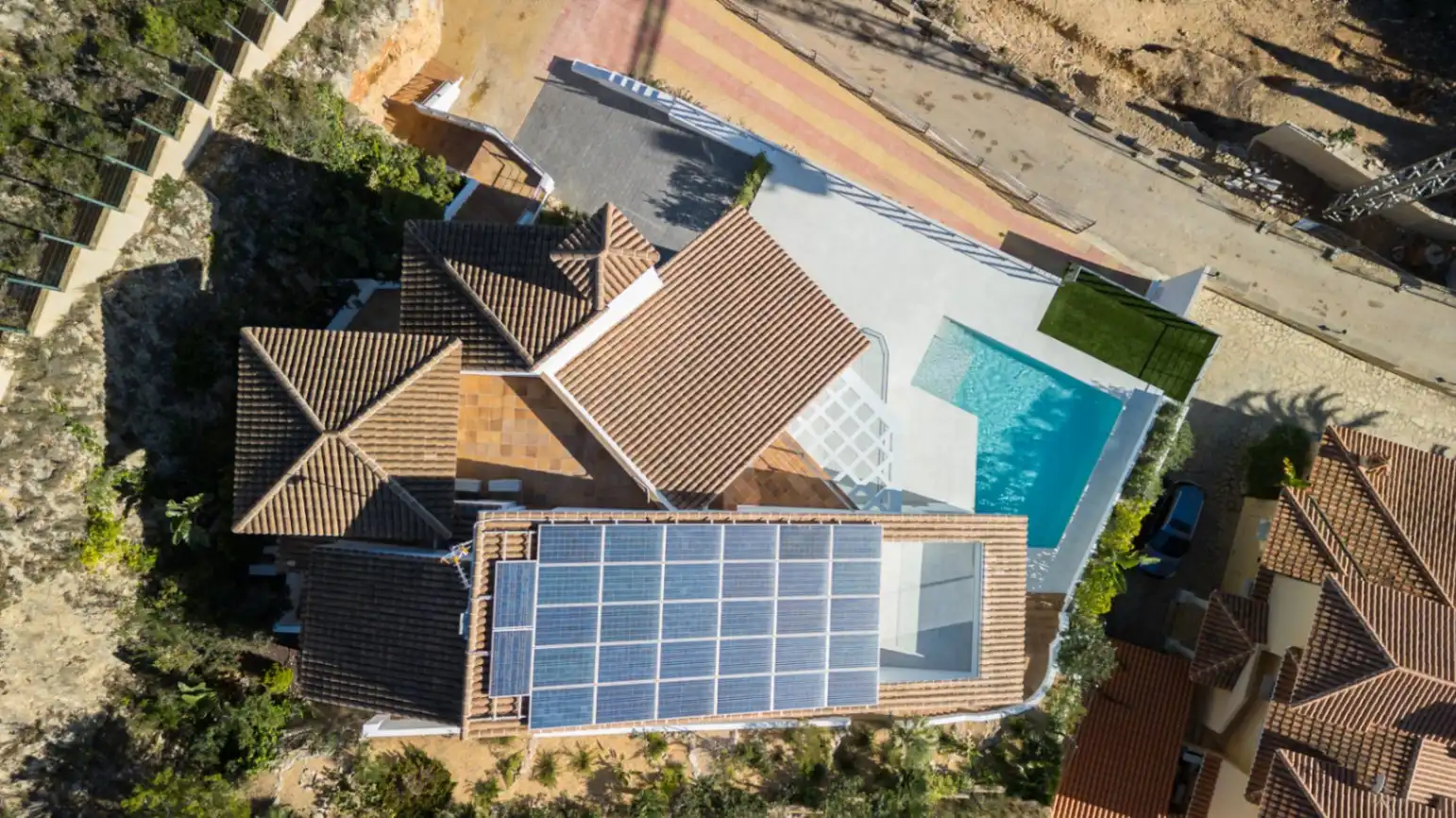 Swimming pool of Houses for sale in Jávea / Xàbia  with Air Conditioner, Heating and Private garden