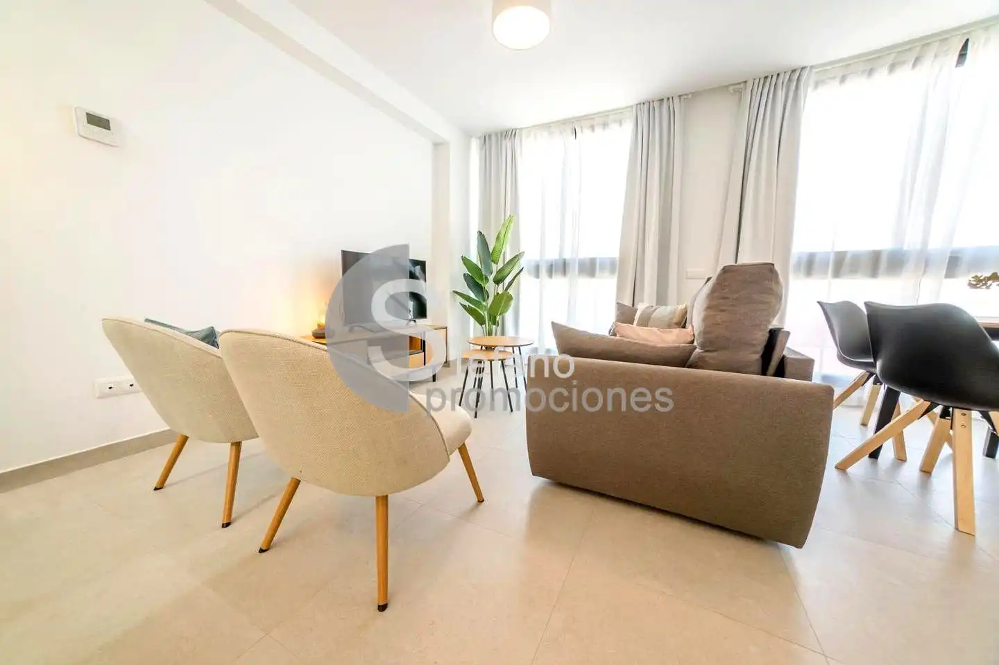 Sala d'estar de Edifici en venda en Málaga