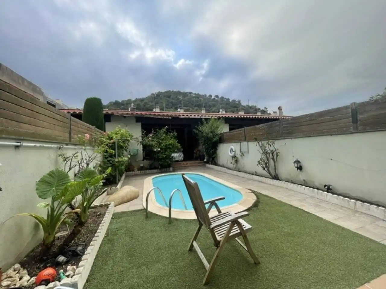 Piscina de Casa o chalet en venta en La Garriga con Aire acondicionado, Calefacción y Jardín privado