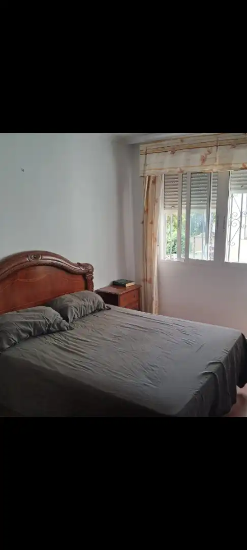 Schlafzimmer von Wohnung zur Miete in Villanueva del Ariscal mit Klimaanlage, Heizung und Möbliert