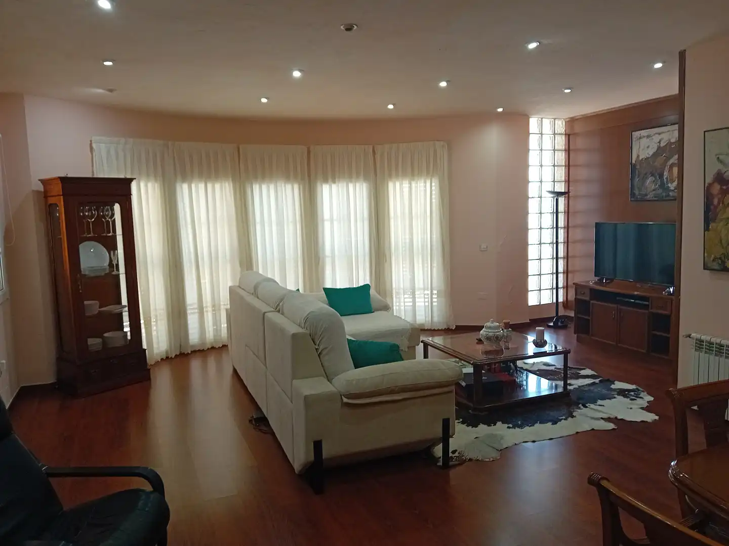 Sala d'estar de Casa o xalet en venda en Molina de Segura amb Calefacció, Jardí privat i Terrassa