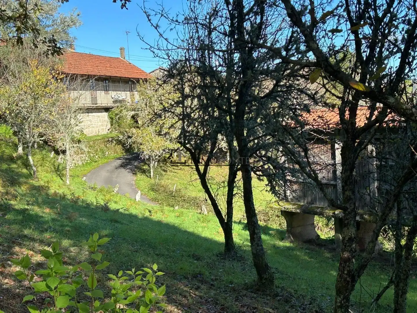 Vista exterior de Casa o xalet en venda en Cerdedo amb Jardí privat