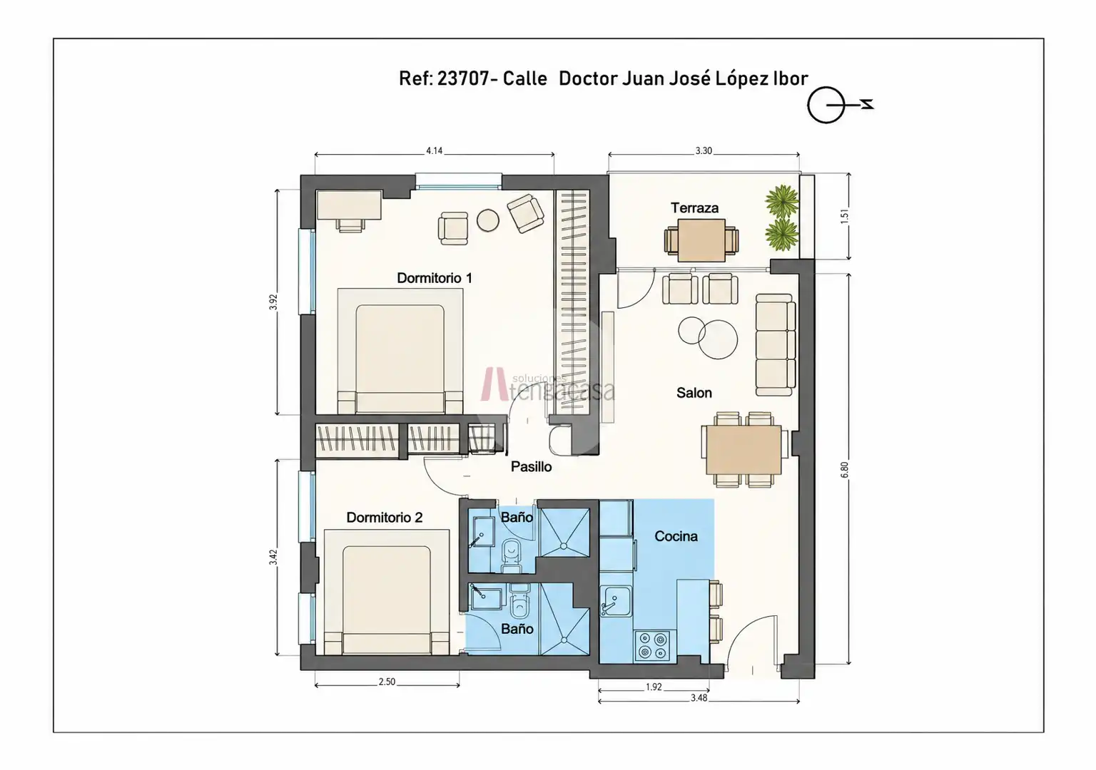 Flat with pool to rent in Calle del Doctor Juan José López Ibor, imagen 50