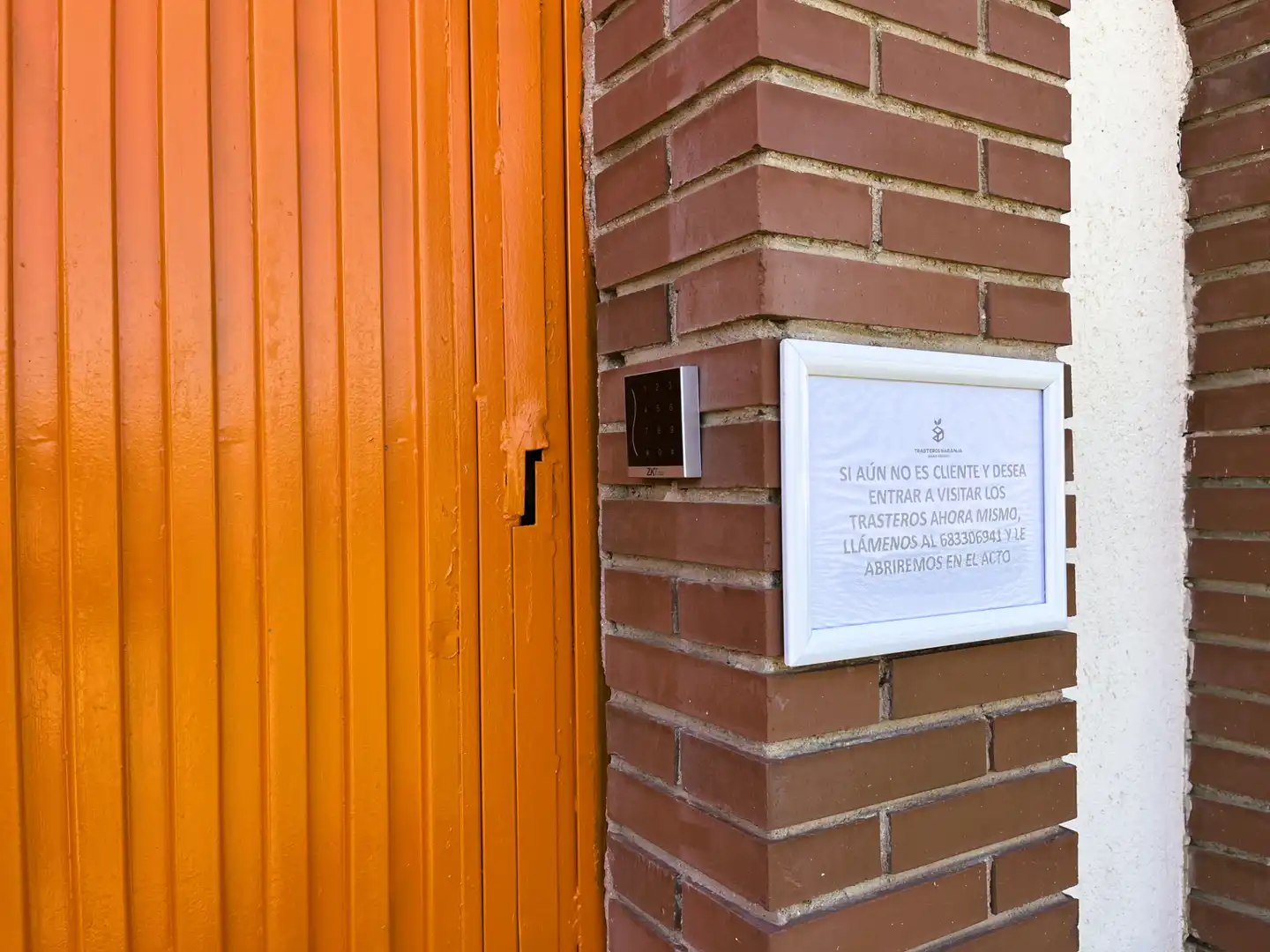 Vista exterior de Trastero de alquiler en Ciudad Real con Alarma