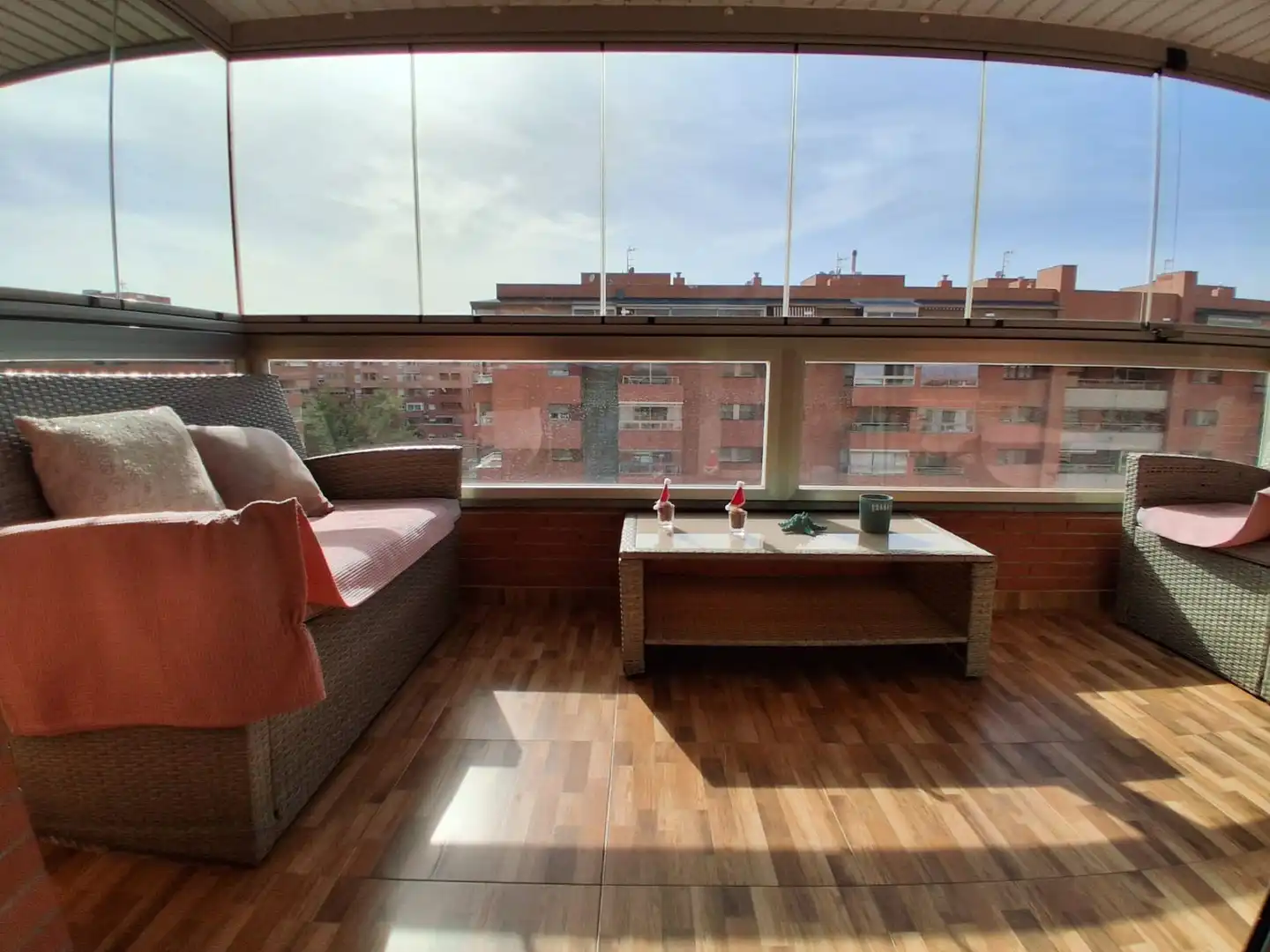 Balcony of Flat for sale in Almería