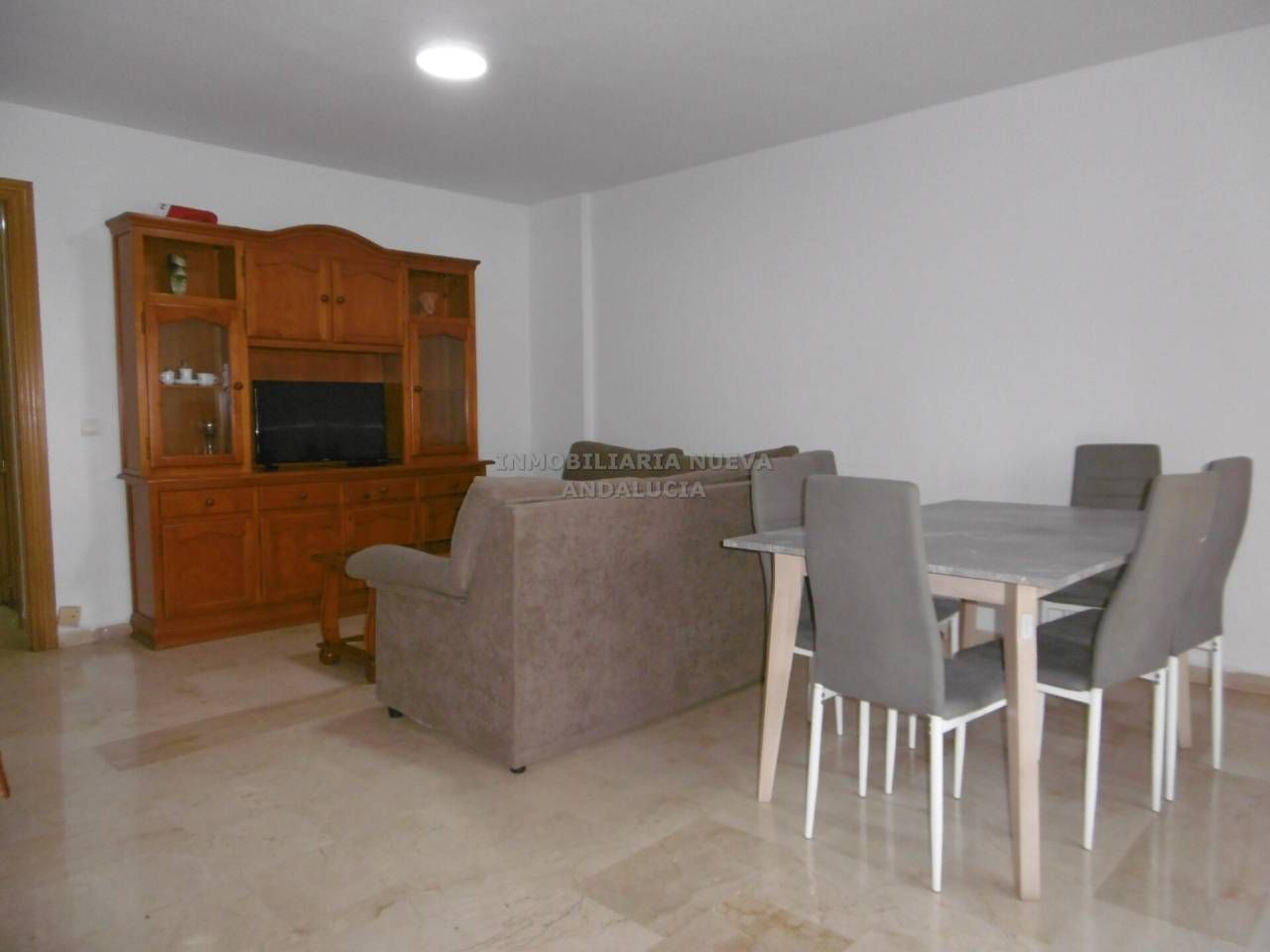 Sala de estar de Piso de alquiler en  Almería Capital con Terraza y Amueblado