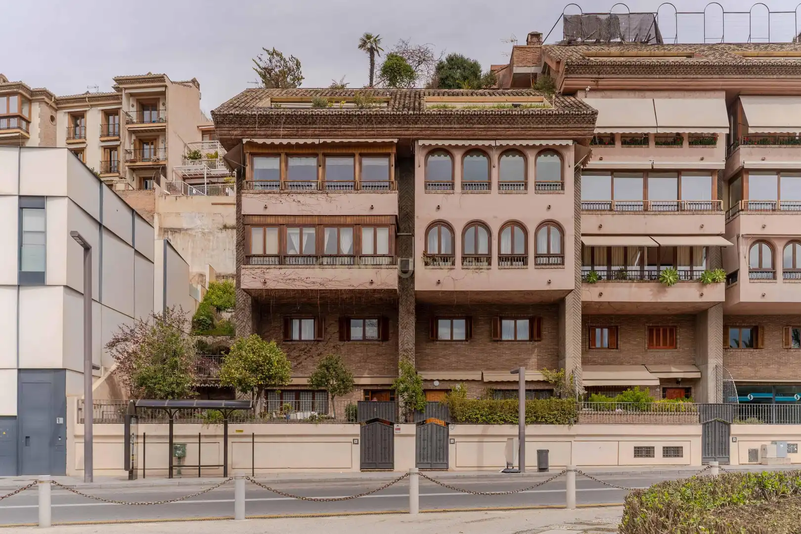 Vista exterior de Dúplex en venta en Granada con Aire acondicionado, Jardín privado y Trastero