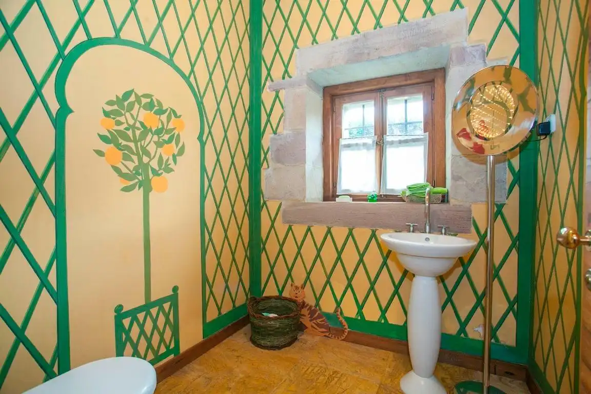Baño de Casa o chalet en venta en Mazcuerras con Jardín privado y Piscina