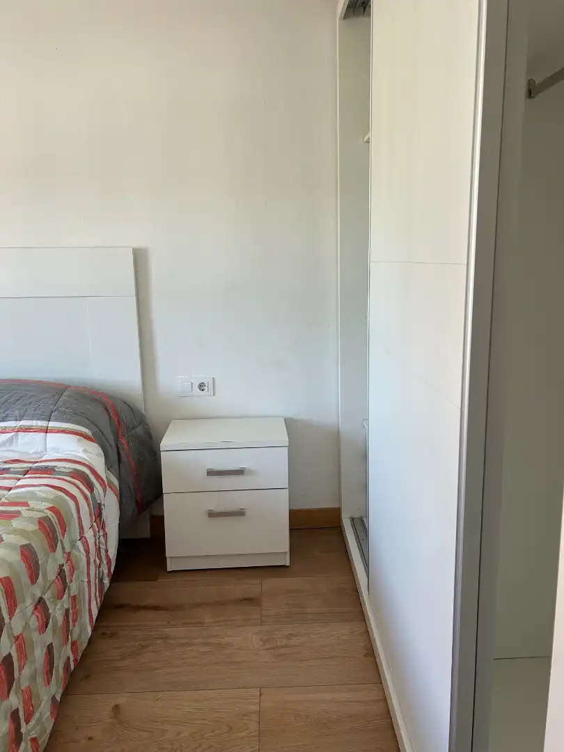 Bedroom of Flat for rent in Santiago de Compostela   with Furnished