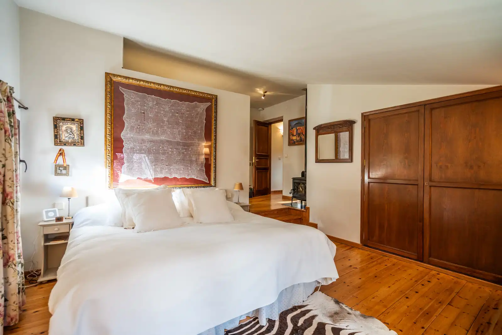 Bedroom of Houses for sale in El Espinar  with Heating, Private garden and Terrace
