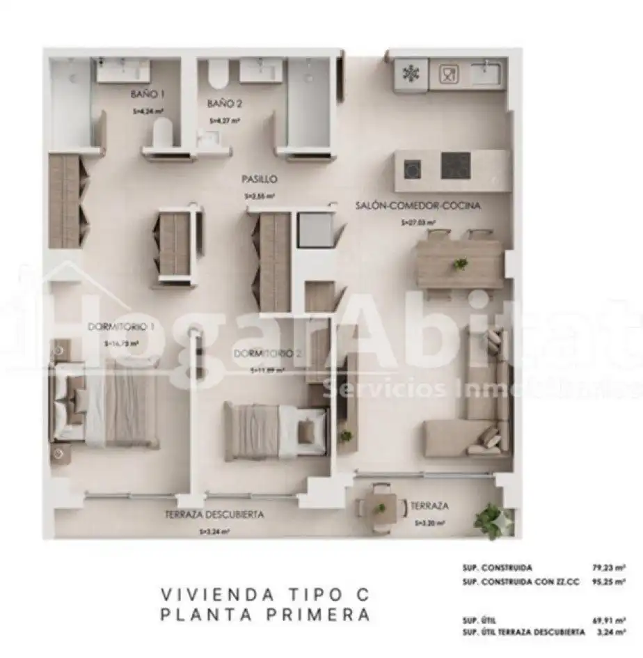 Flat with lift for sale in Calle ERNESTO PEREZ ALMELA ESQ MIQUEL V ARNAU, imagen 30