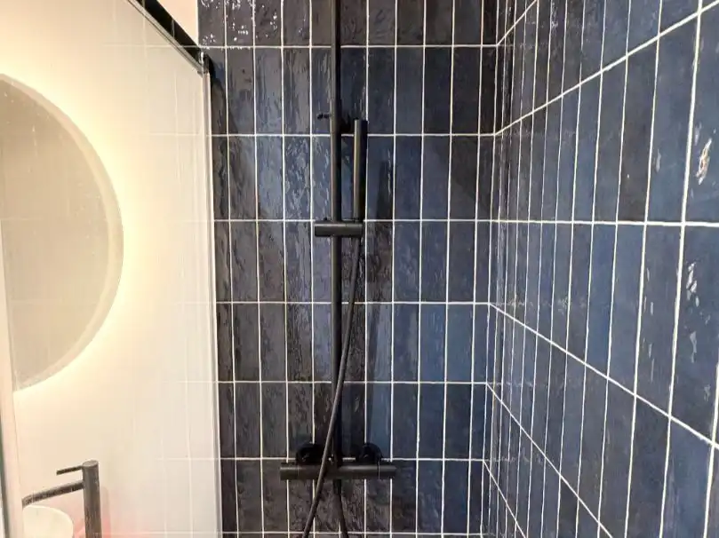 Baño de Piso de alquiler en Oroso con Parquet, Amueblado y Horno