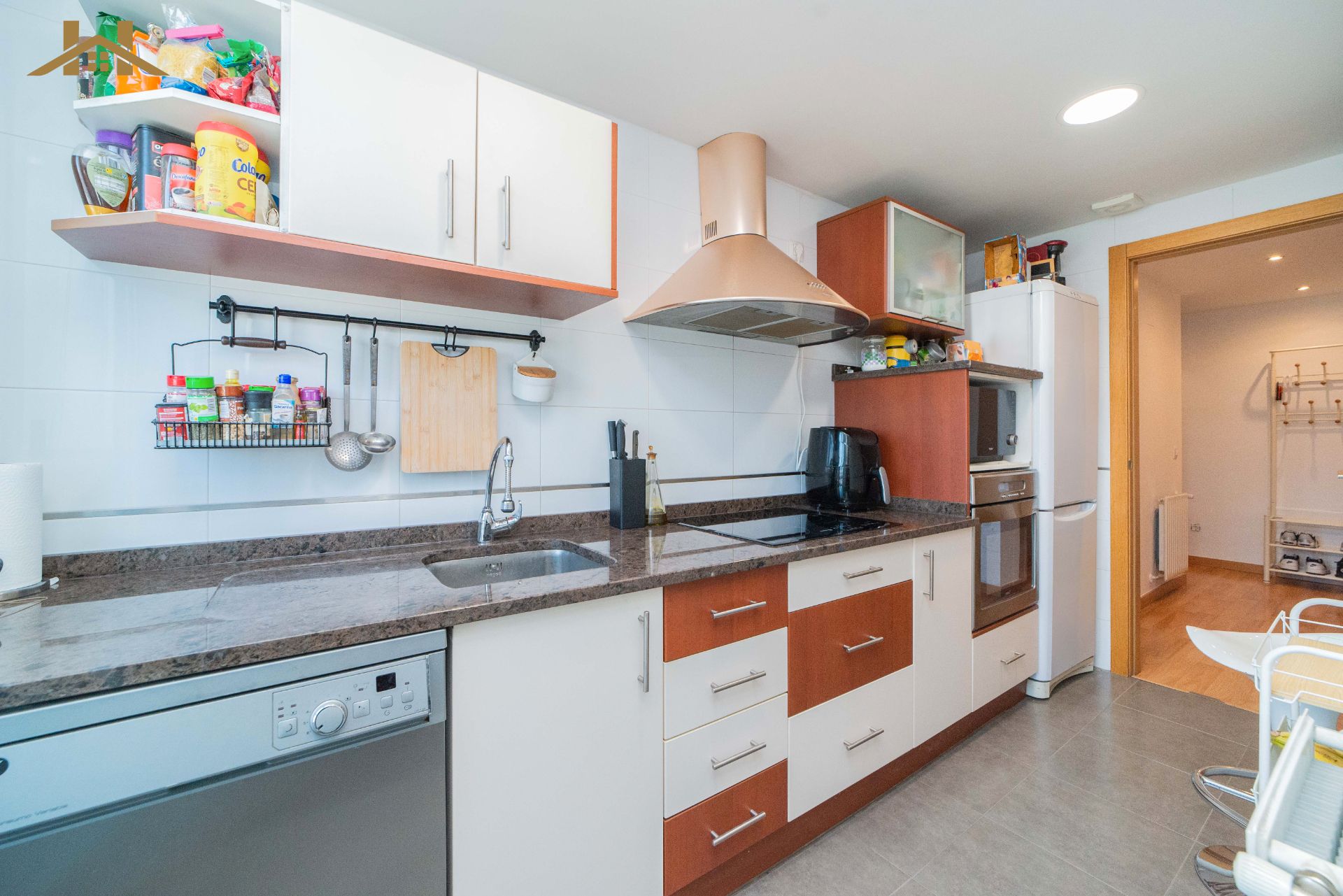 Kitchen of Flat for sale in Móstoles  with Air Conditioner, Heating and Storage room