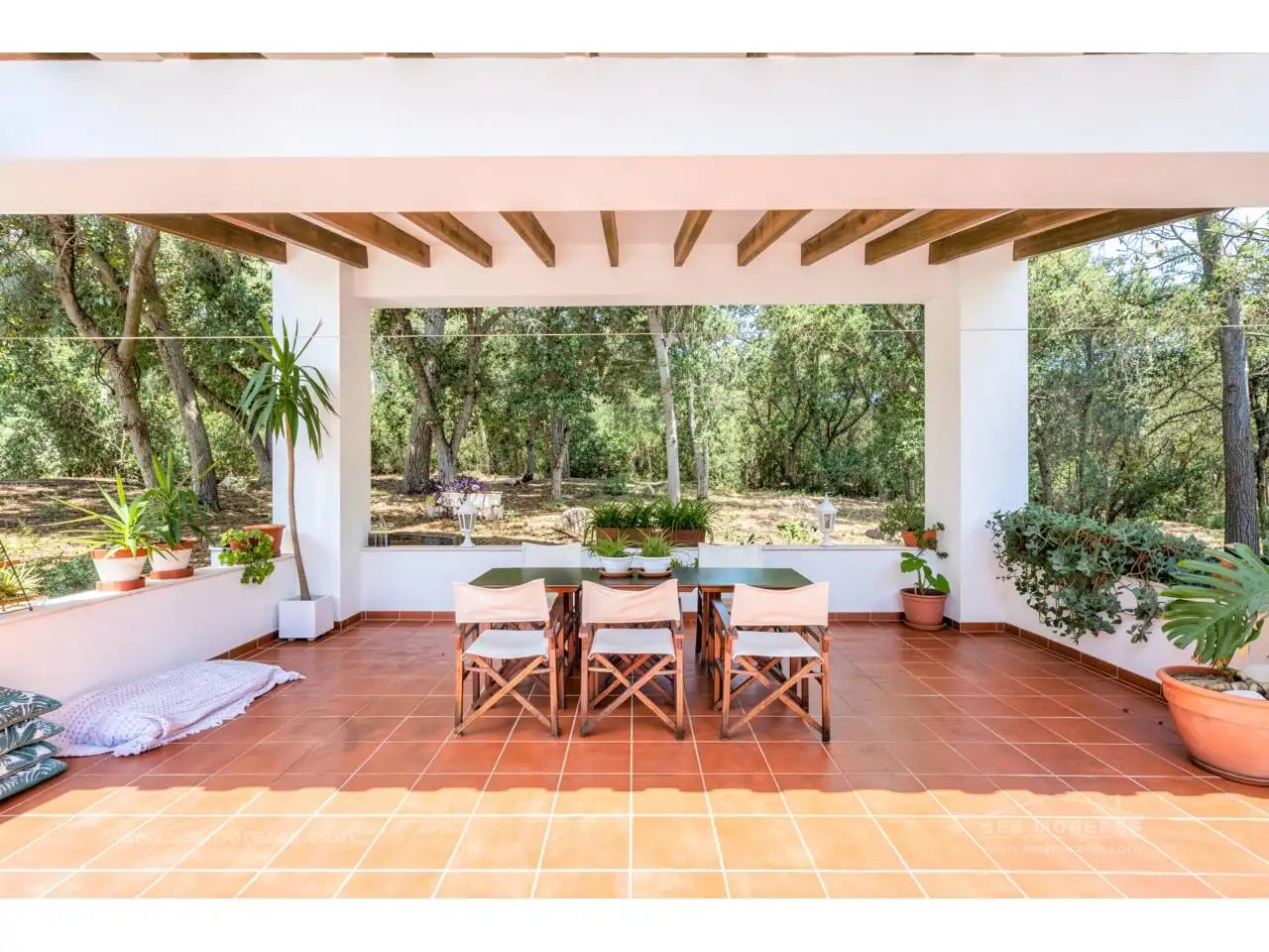 Terrassa de Finca rústica en venda en Es Mercadal amb Aire condicionat, Jardí privat i Terrassa