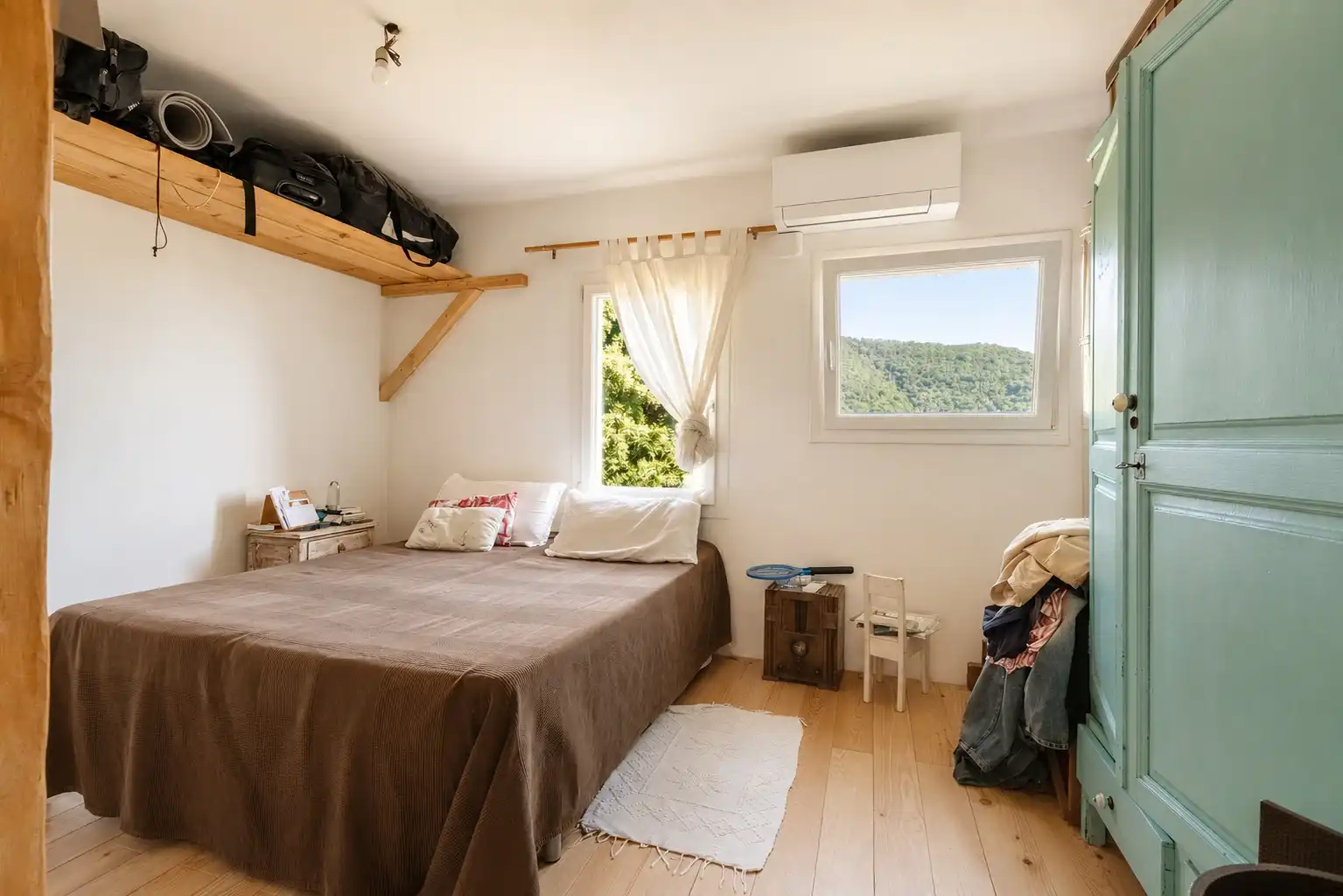 Bedroom of Houses for sale in Sant Cebrià de Vallalta  with Air Conditioner, Heating and Private garden