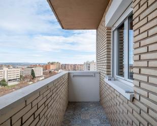 Balcony of Flat for sale in  Zaragoza Capital  with Air Conditioner, Heating and Terrace