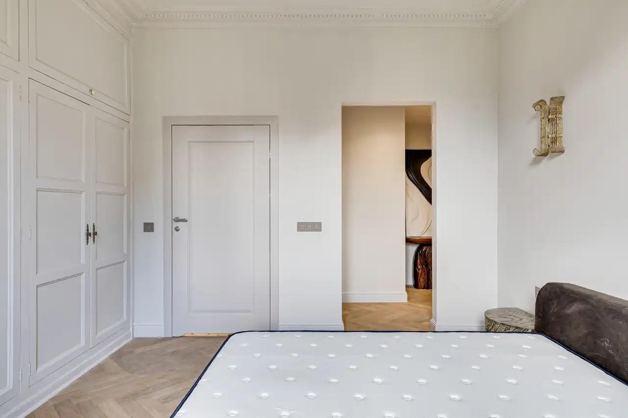 Schlafzimmer von Wohnungen zum Verkauf in Barcelona mit Klimaanlage, Heizung und Parkett