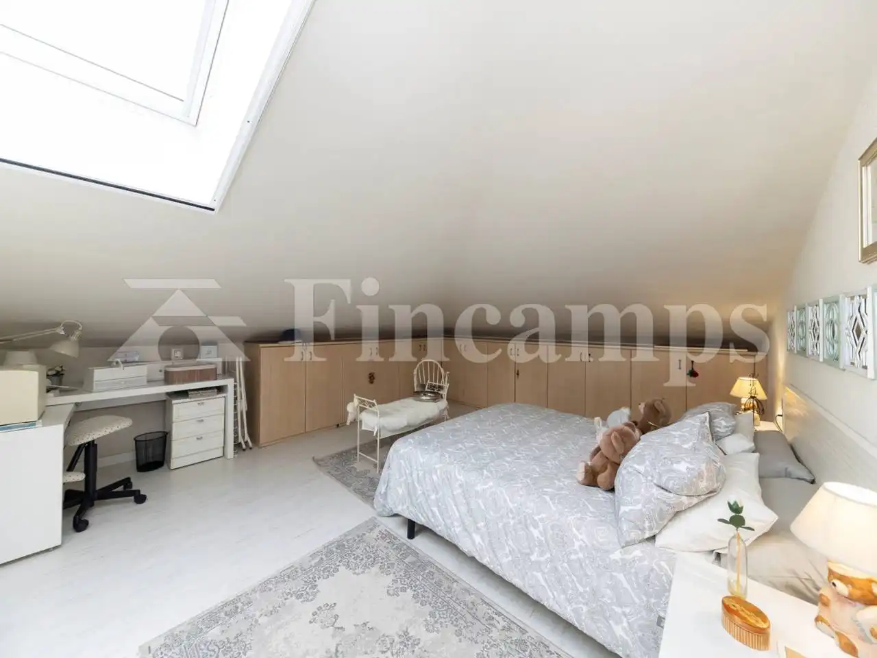 Bedroom of Flat for sale in Sant Quirze del Vallès  with Air Conditioner, Heating and Parquet flooring