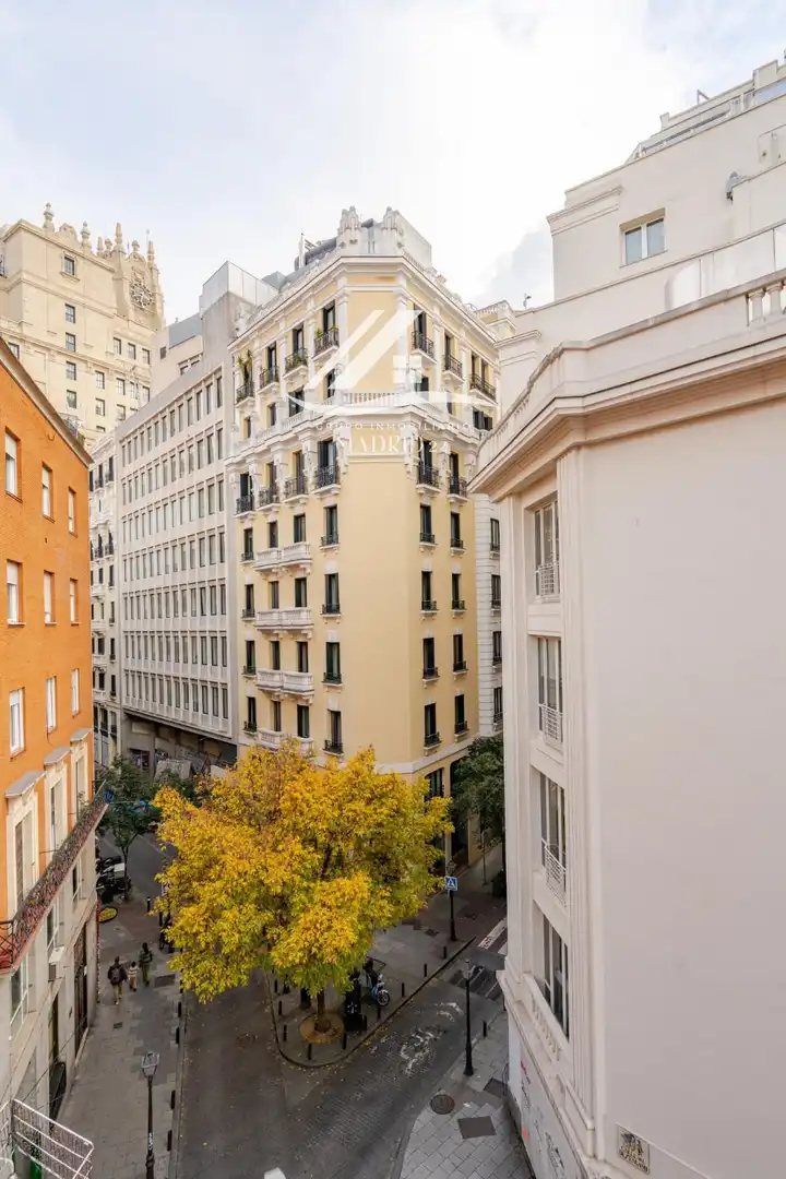 Vista exterior de Piso de alquiler en Madrid con Aire acondicionado, Calefacción y Amueblado