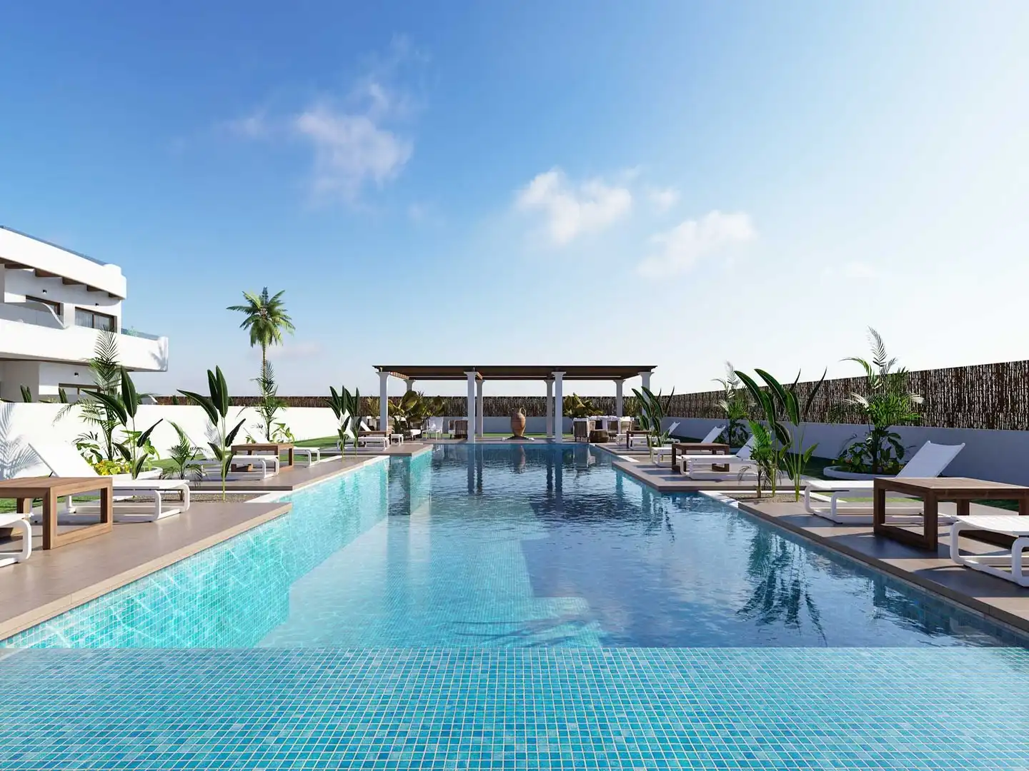 Piscina de Apartament en venda en Los Alcázares amb Piscina comunitària