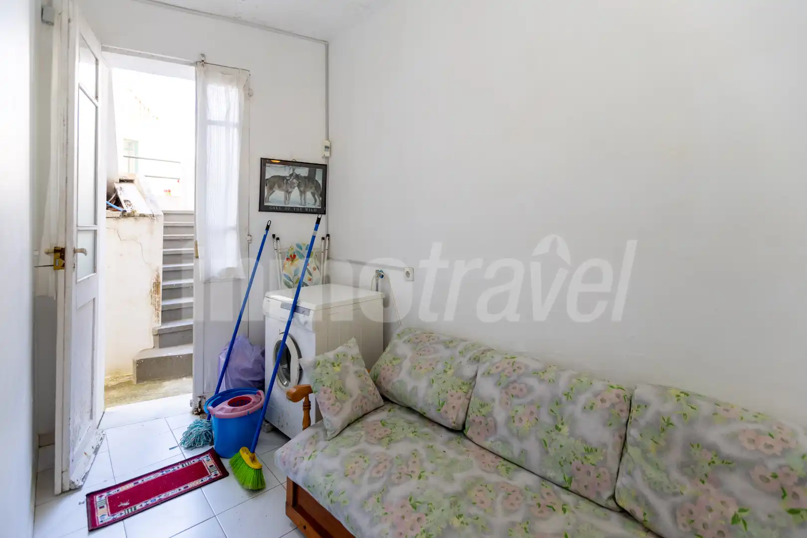 Sala d'estar de Casa adosada en venda en Sanxenxo amb Terrassa, Moblat i Forn
