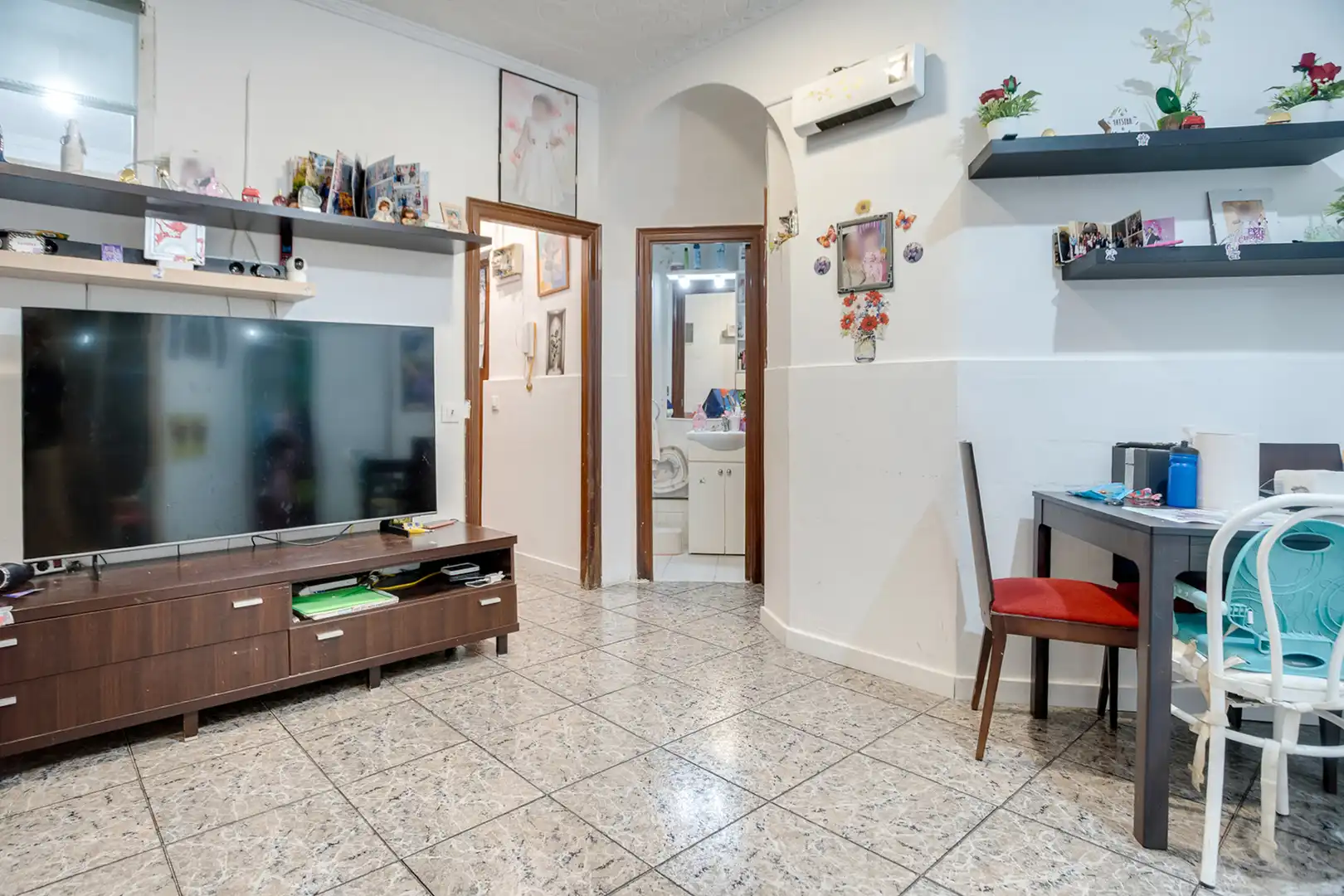 Sala de estar de Piso en venta en L'Hospitalet de Llobregat