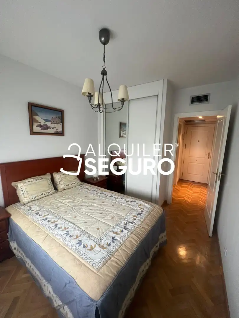Bedroom of Flat for rent in Arganda del Rey  with Air Conditioner, Swimming Pool and Furnished