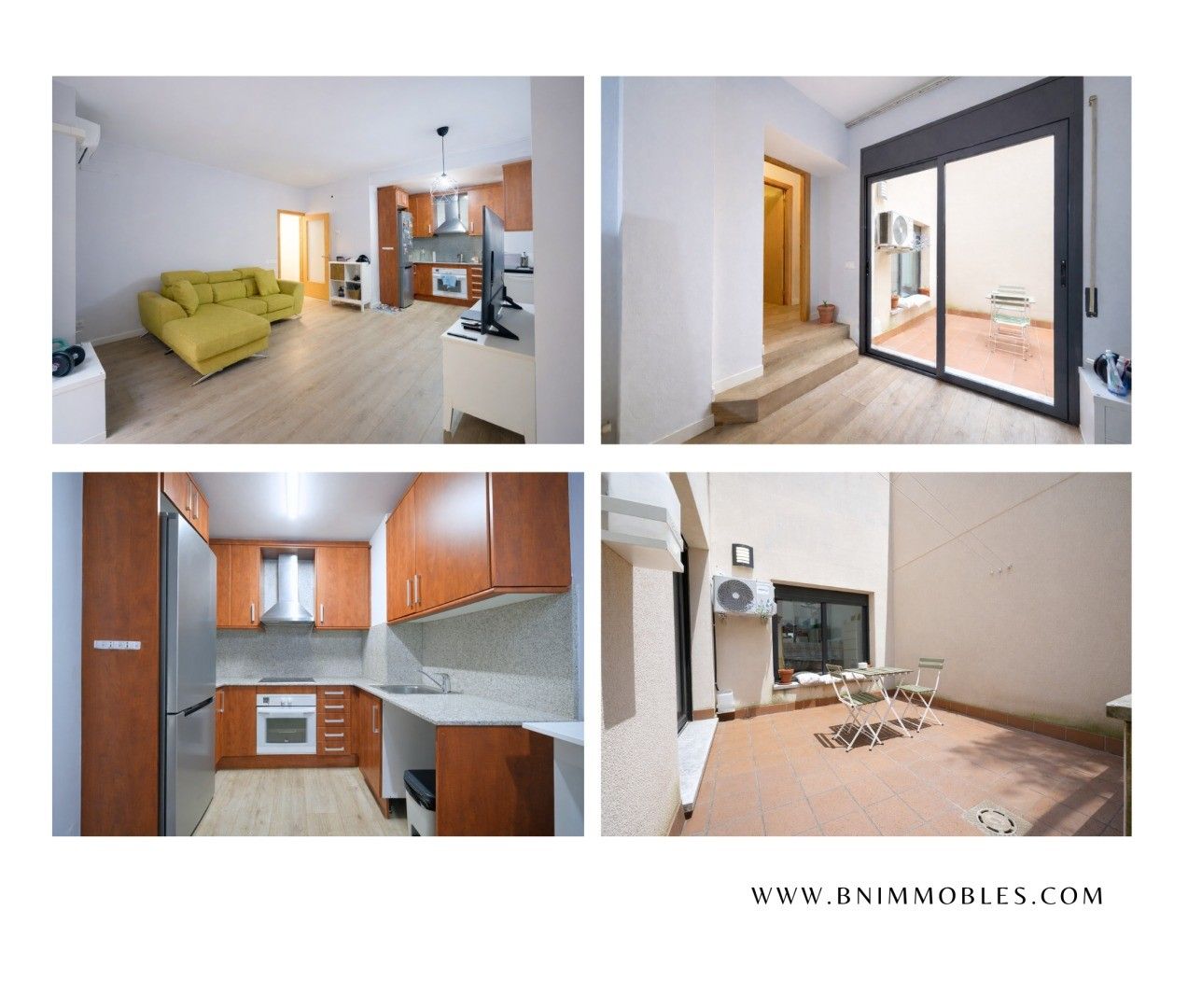 Exterior view of Flat for sale in Terrassa  with Air Conditioner, Heating and Terrace