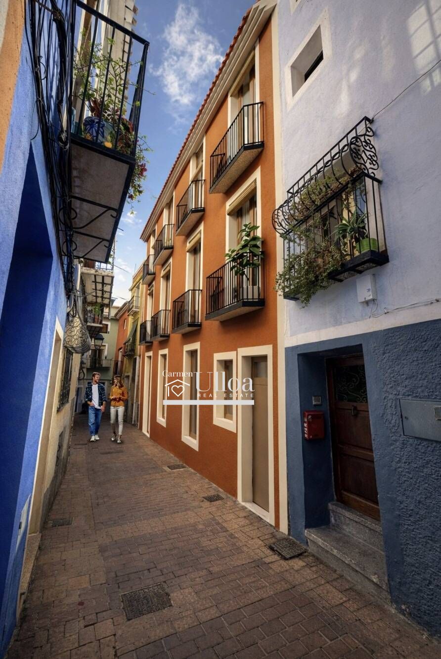 Vista exterior de Planta baixa en venda en Villajoyosa / La Vila Joiosa amb Jardí privat, Terrassa i Balcó