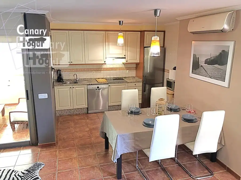 Kitchen of Houses for sale in Granadilla de Abona  with Air Conditioner, Heating and Private garden